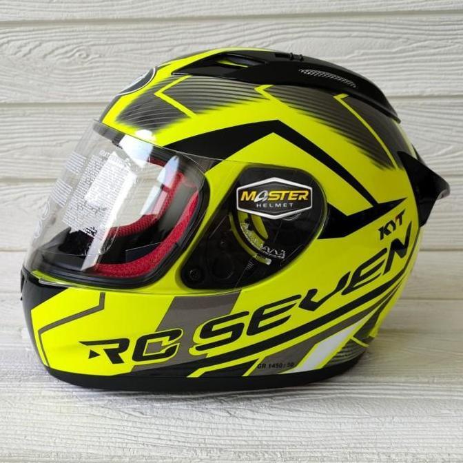 HELM KYT FULL FACE RC7 MOTIF RC SEVEN MOTIF SERIES RC 7 KYT CORAK FULL