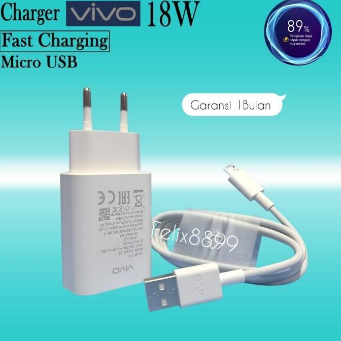CHARGER VIVO Y12 Y12i Y12S ORIGINAL 100% FAST CHARGING MICRO USB
