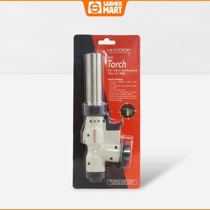 Gas Torch Flame Gun / Blow Torch / Fire Gun  Hi-Cook At-3001 Kualitas Terbaik Harga Termurah