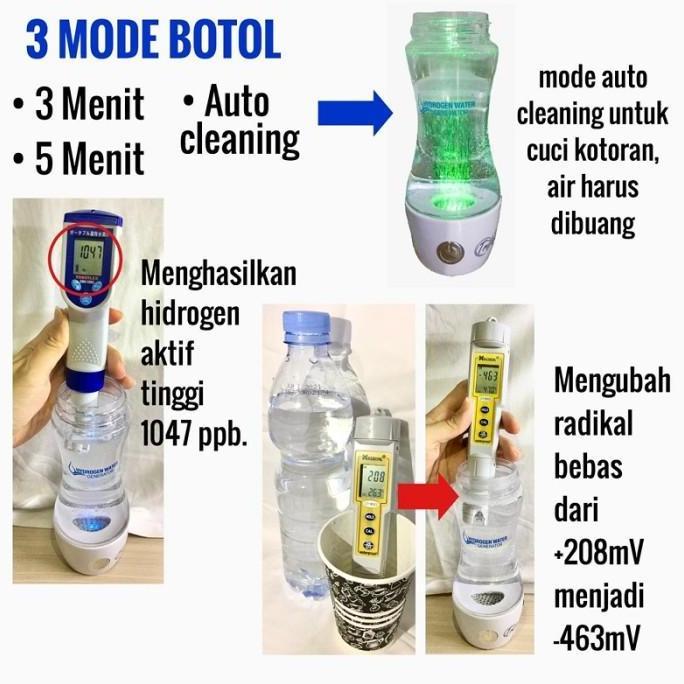 Jassminaa - Botol Hidrogen Antioksidan Alkali Inhalasi Inhaler Trifinity Generasi2