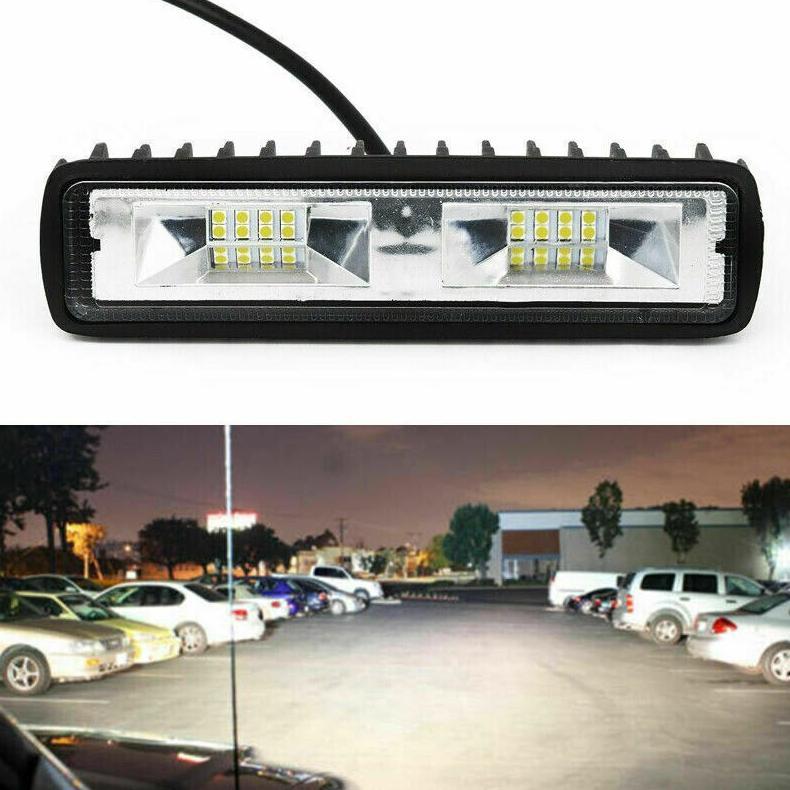 Hot Sale 1Pc Lampu Tembak Sorot 12 Mata 50 Watt 6000K 12-24V Anti Panas Lampu Sorot Foglamp Motor Mo