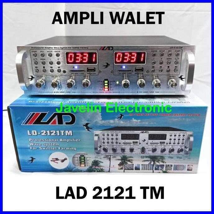 Ampli Walet Lad Ld 2121Tm Amplifier Walet Lad 2121 Tm / 2121T Terbaru
