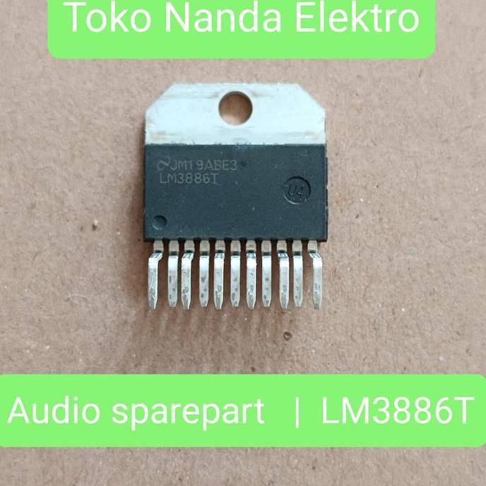 Ic Lm3886T Ic Audio Lm3886T Original Terbaik