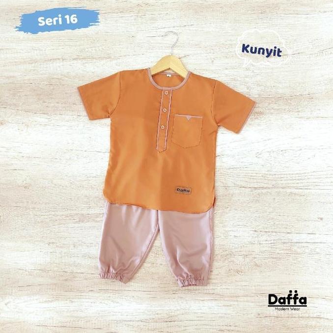 DAFFA ID - KOKO DAFFA 16 - BAJU KOKO ANAK LAKI-LAKI BAJU KOKO BAYI USIA 0-5 TAHUN