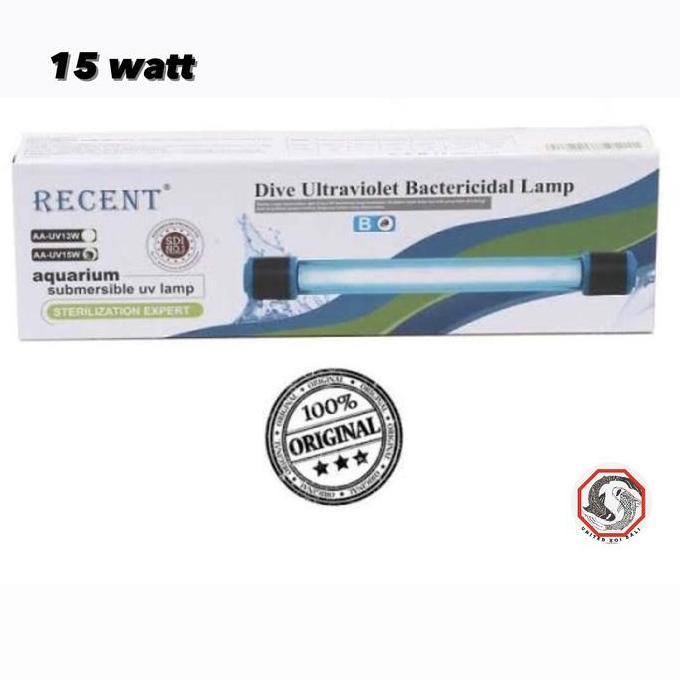 LAMPU UV KOLAM IKAN KOI DAN AQUARIUM RECENT UV-15watt