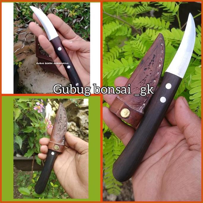 pisau bonsai pisau okulasi tajam pisau cangkok lokal