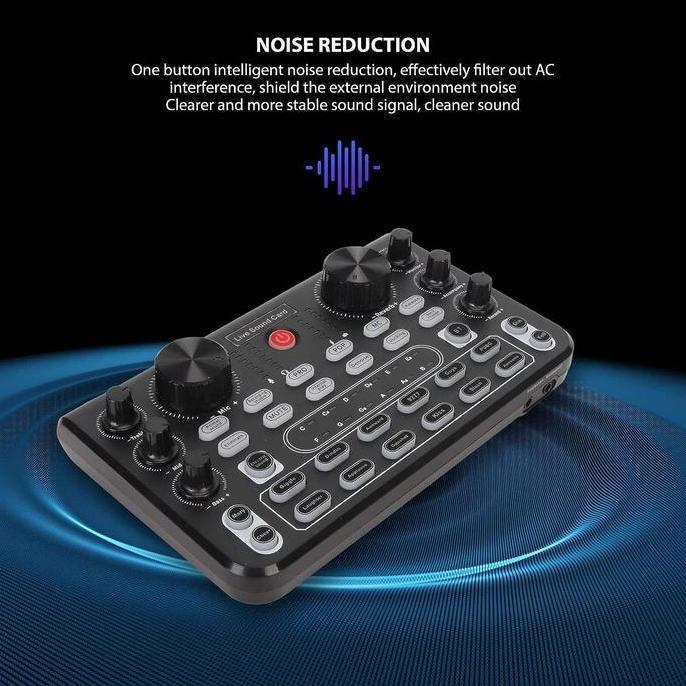 Mixer Audio Soundcard Amplifier Noise Canceling Audio Promo