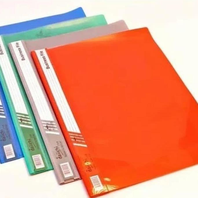 map plastik business file folio (F4) snelhecter daichi 1 pak 12 lembar