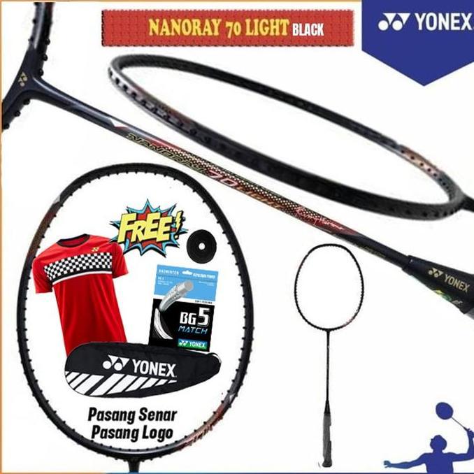 Barzandra - YONEX NANORAY 7 72 LIGHT RAKET BADMINTON ORIGINAL