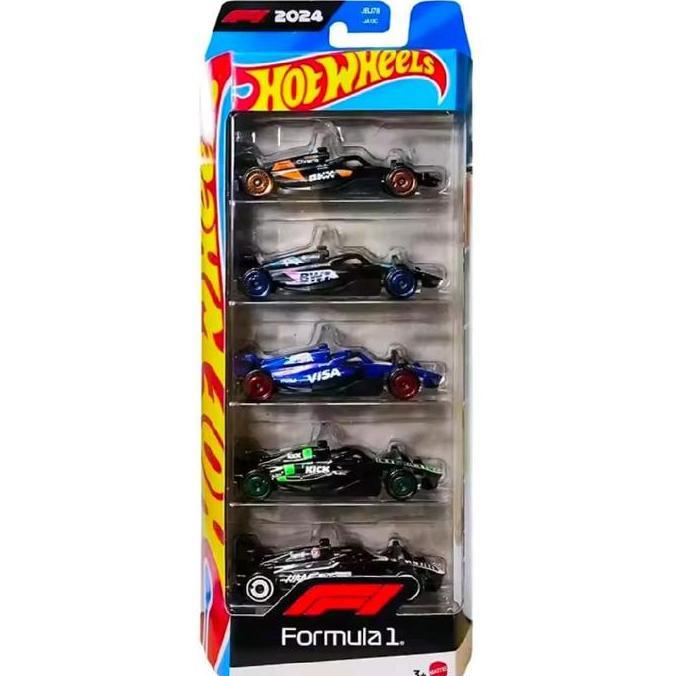 Hot Wheels 5 pack Formula one - Hot Wheels 5 pack Formula 1 - Hot Wheels 5 pack F1