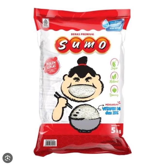 Beras Premium Fortifikasi Sumo Merah 5 KG / Beras Premium Fortifikasi Sumo Merah 5KG