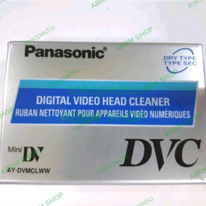 PANASONIC DVC DIGITAL VIDEO HEAD CLEANER H. CLEANER MINI DV PANASONIC
