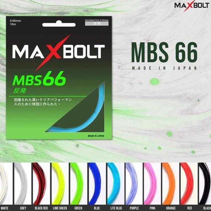 MAXBOLT MBS 66 SENAR BADMINTON Raket