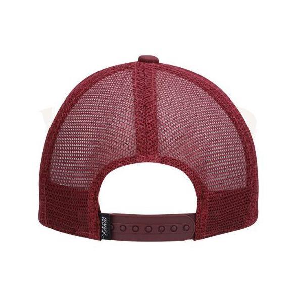 New  Topi Goorin Bros The Panther Maroon Trucker Hat Original