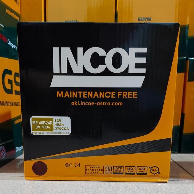 Bst Ready Aki Accu Mobil Suzuki Splash, Swift, Apv Ns60 Incoe Mf Aki Kering Best Seller