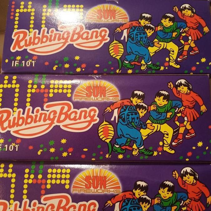 Ready mainan gesek rubbing bang murah