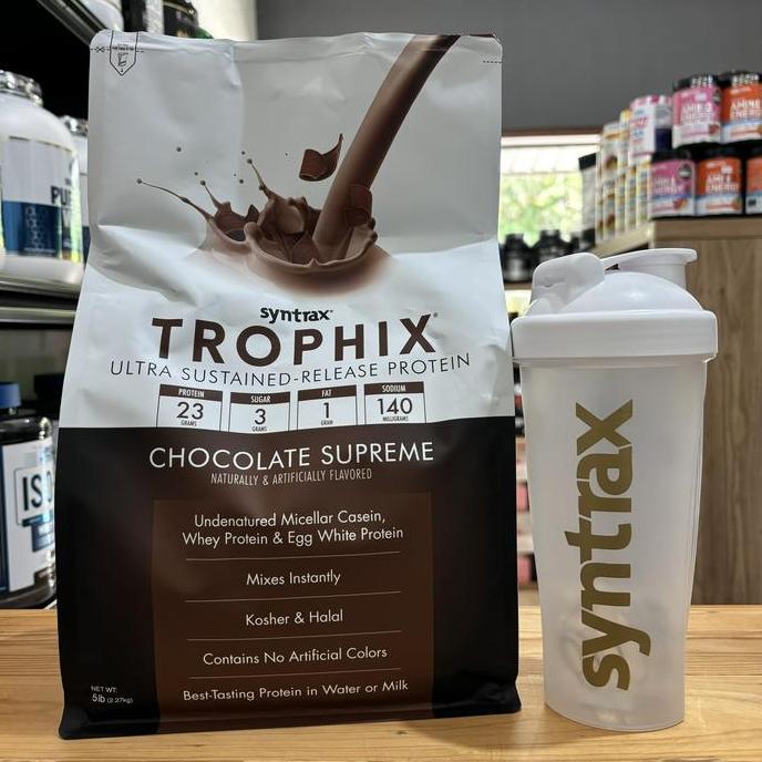 Syntrax trophix 5 lbs casein ultra sustain release protein