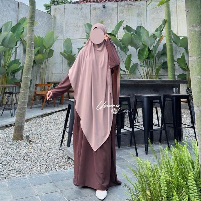 Terbaru, Ufaira Collection~ Abaya Jena Kaptan Gamis Abaya Umroh Dan Haji Bahan Marbela Anti Uv Turki