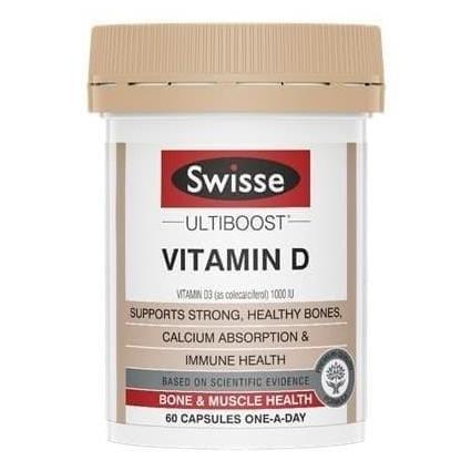 Swisse Ultiboost Vitamin D Bone & Muscle Health