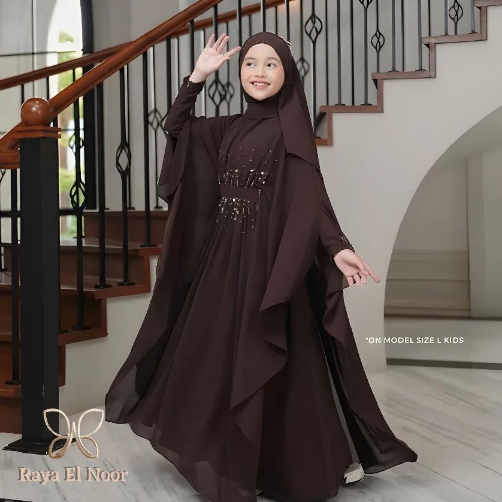 Wajib Punya Mandocorefashion | Mayora Kaftan Anak Syarii Usia 7 Sampai 11 Tahun Terbaru Kekinian Ele