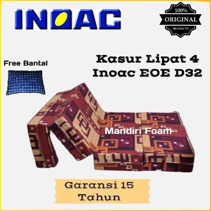 Kasur Lipat 4 inoac D32 200x180x20