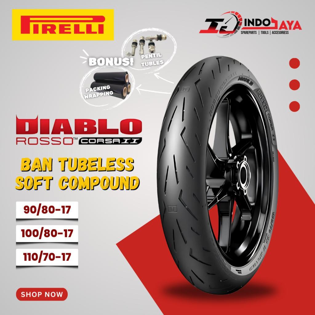 BAN PIRELLI DIABLO ROSSO CORSA 2 ( 90/80-17 / 100/80-17 / 110/70-17 ) SOFT COMPOUND RING 17 / BAN BA
