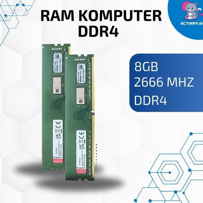 RAM DDR4 8GB 2666MHz - RAM PC Komputer 2666 MHz