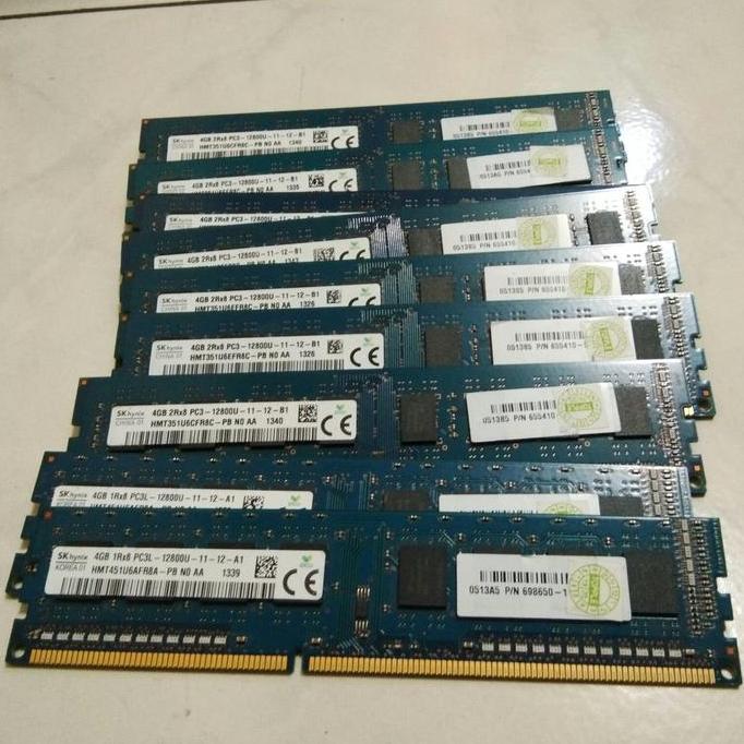 Ram Ddr3 4GB PC3L/PC3 - 12800U SK Hynix second bagus