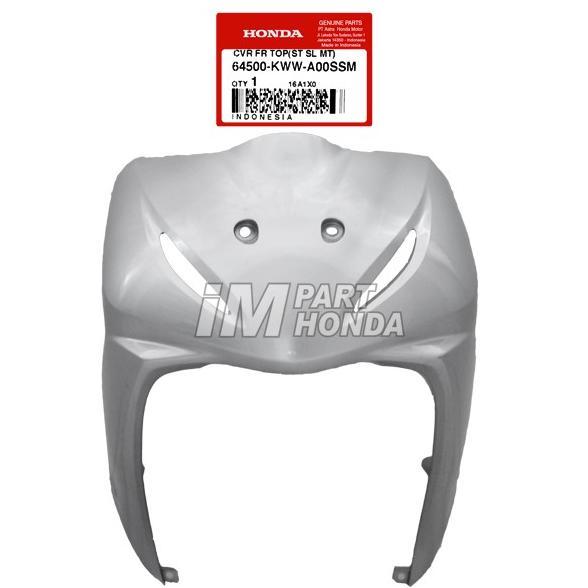 64500-Kww-A00Ssm Cover Front Tameng Depan Revo 110 Cw 2010 Starlight Silver