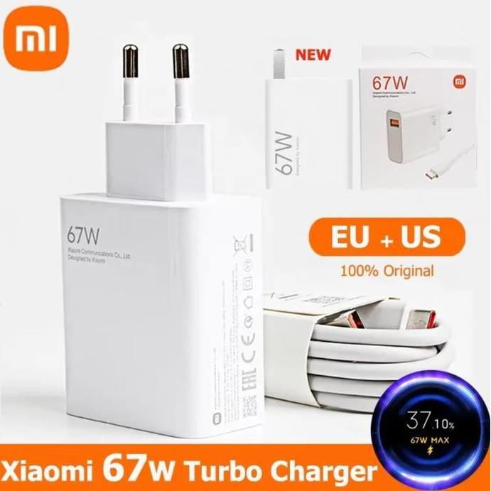 WARUNGSUHAT67 - CHARGER XIAOMI POCO ORIGINAL 100% FAST CHARGING 67W TYPE C
