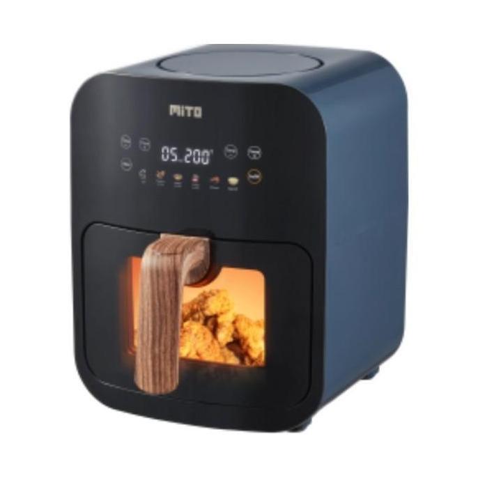Mito AF8 Digital Air Fryer 4 Liter Crystal Series AF 8 Penggoreng Tanpa Minyak Pan Granite Coating