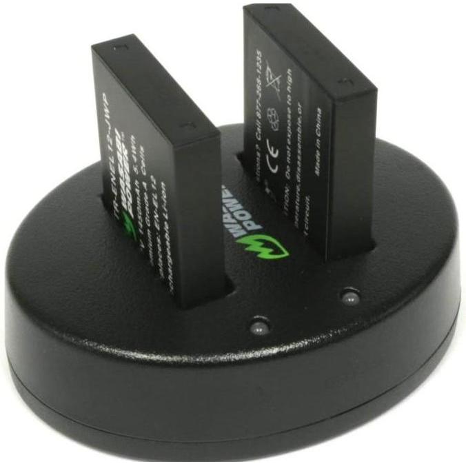 tokomasdedet9 - Wasabi Power Battery & Charger for Nikon EN-EL12 ENEL12 Baterai AW100 AW110 AW120 AW