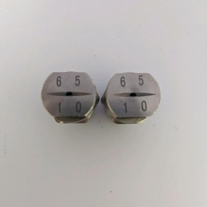 Nozzle Vee Jet Stainless 1/2" (6510) / Spray Nozzle V Jet