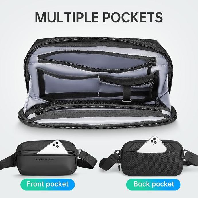 Mark Ryden Tas Selempang Pria Waist Bag Sling Bag MR8712