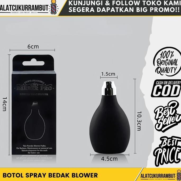 Ultitime- Botol Spray Bedak Powder Spray Bottle Tempat Bedak Blower