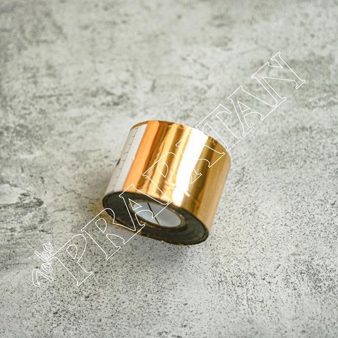 Redmegic- Foil Emas Roll ( Prada Emas / Gold Prada) Kecil