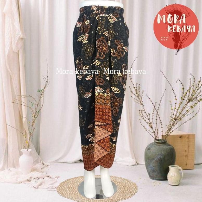 Moramora kebaya_Rok lilit instan_rok kebaya_rok bawahan kebaya_rok lilit jadi_rok lilit karet_rok li