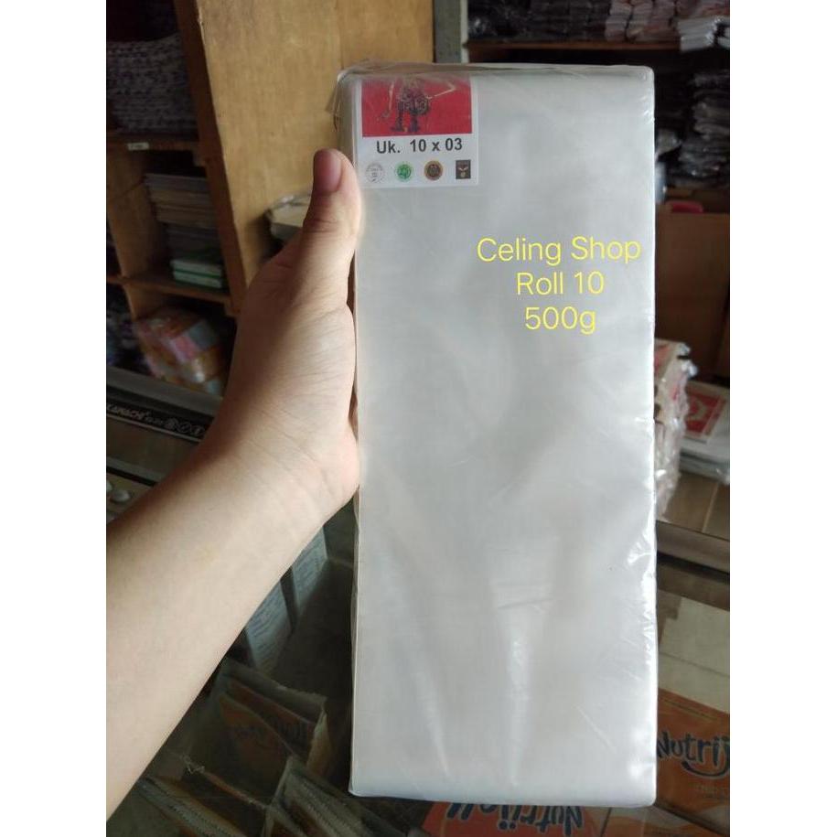 Yoiyouu- Plastik Pp Roll / Plastik Bening Panjang 500G