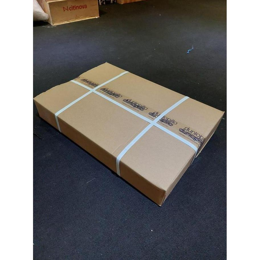 Yoiyouu- Dunlopillo Dus / Box Packing Coklat Polos Jumbo Tebal
