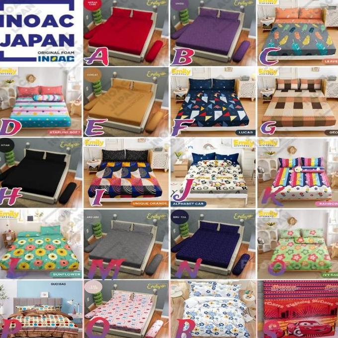 Langsungsehat- Sarung Kasur Busa Resleting Uk 200X180X20Cm