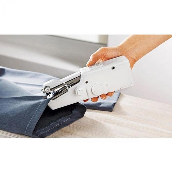 TEKNOWERN Mesin Jahit Mini Portable Otomatis - Untuk Memperbaiki Sobekan Kain Dengan Mudah