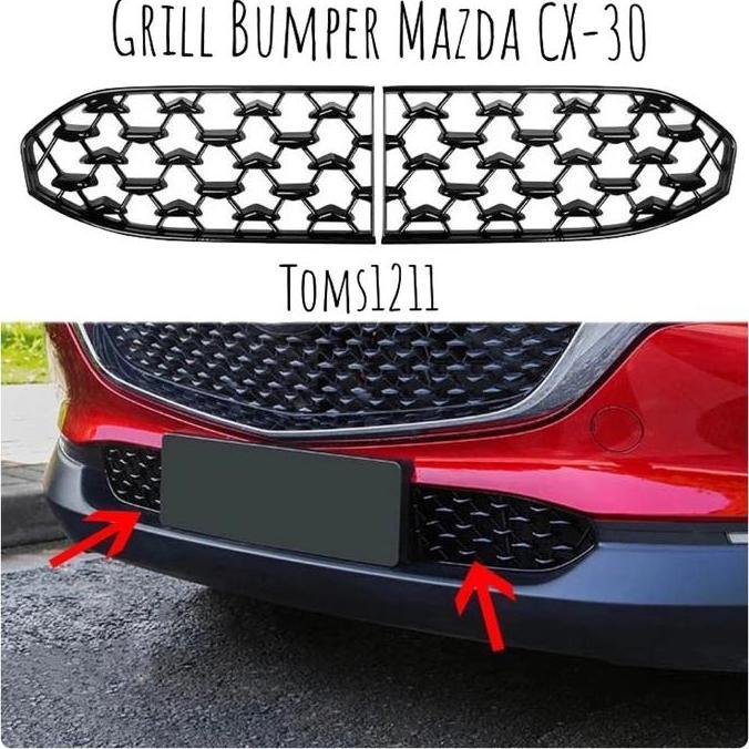 Grill Front Bumper Mazda Cx-30 2019 Up