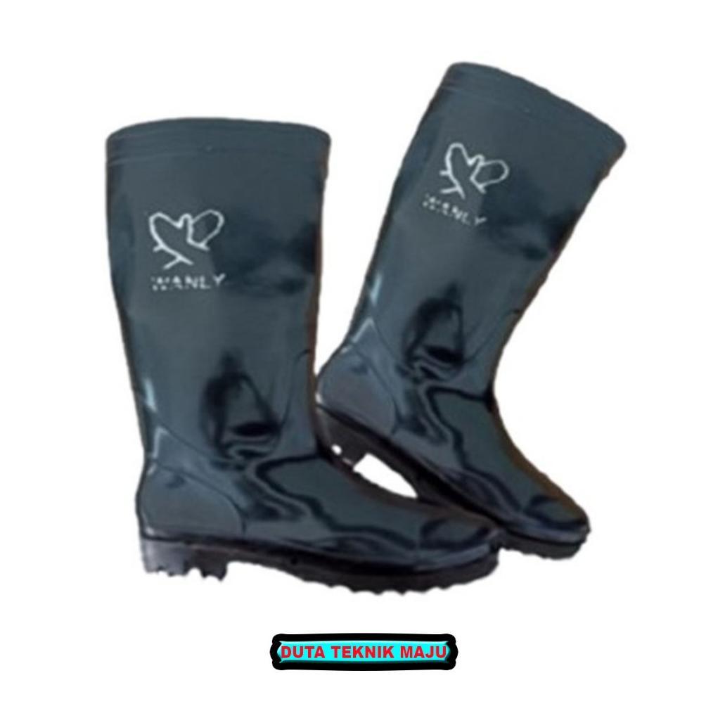 hot product [cod] sepatu proyek safety boot hitam| sepatu proyek boot panjang laki-laki | sepatu boa