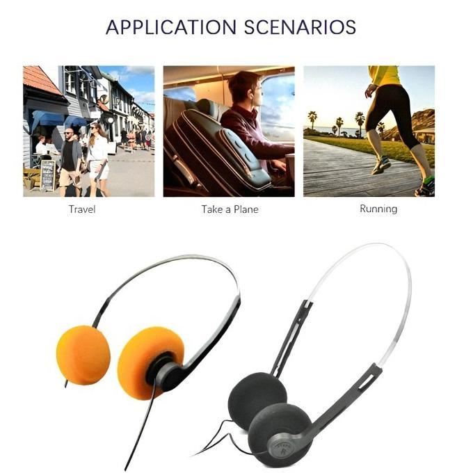 HOT Headphone klasik Walkman vintage headphones style retro headset jadul