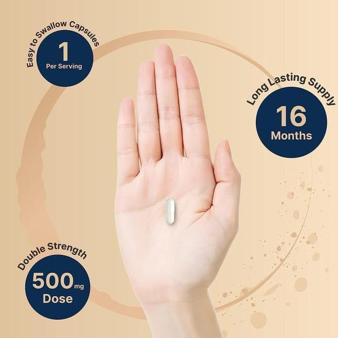 Vitbingit- Naturebell Magnesium Glycinate 500Mg 240 Tablets