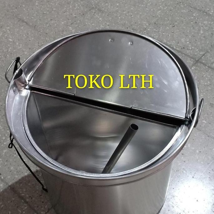 TONG MIE AYAM BASO SEKAT LEPAS 40 CM ALUMUNIUM / DANDANG BULENG PANCI