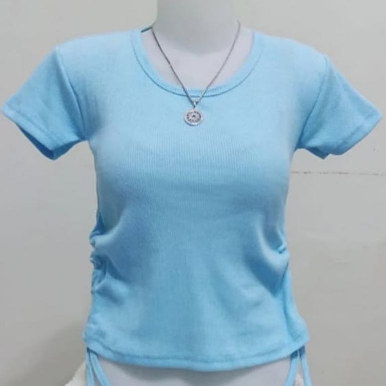 HOT PRODUCT ZULFIKAR FASHION MUSLIM KIMBERLY KAOS RAJUT SERUT WANITA ( REAL PICT)