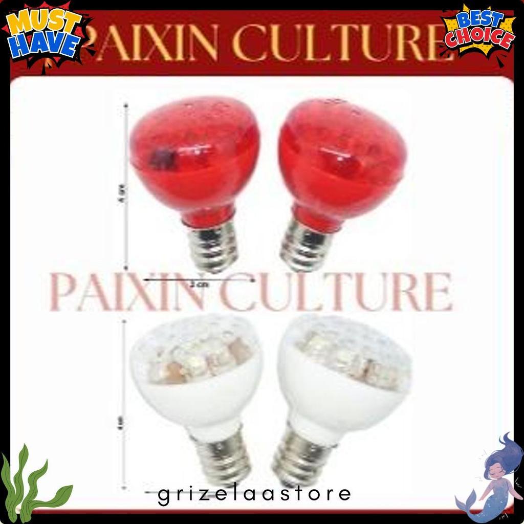 Bohlam lampu Sembahyang LED Lianhua Teratai Merah Putih E12