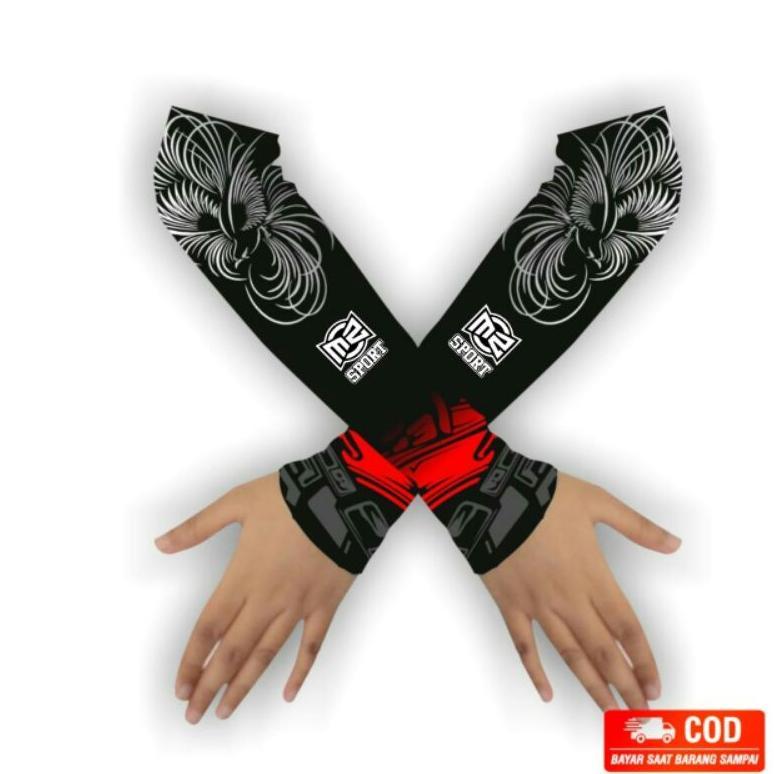 pengiriman cepat 1Set Manset Olahraga Fulprin Pria&Wanita Jersey Lembut