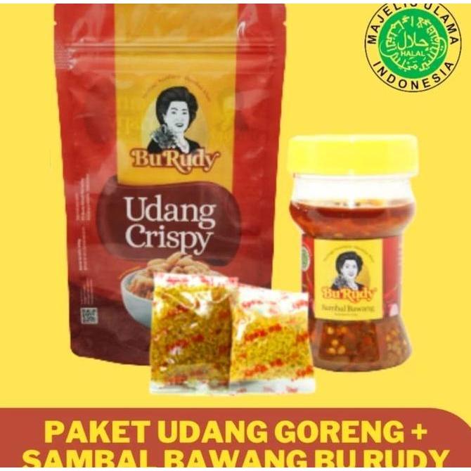 Garengstore11 - Bu Rudy Sambal Bawang Original Khas Surabaya 11Gr Pedas Segar Untuk Masakan Udang Da